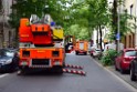 Einsatz BF Baum umgestuerzt Koeln Kalk Eythstr P28